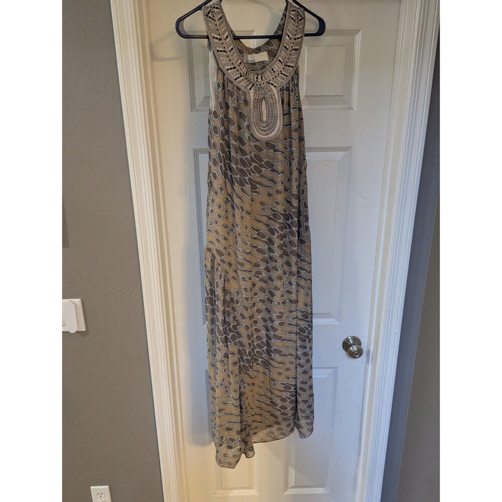 Love Binetti WOMENS Multicolor Maxi Dress Size 2 retail‎ $350 Quiet Luxury